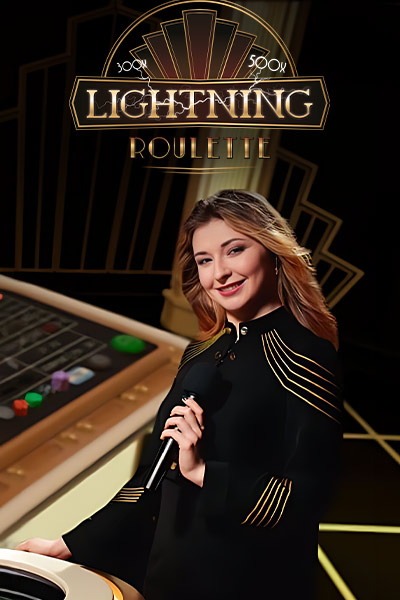 Lightning Roulette live dealer game at Godz Casino